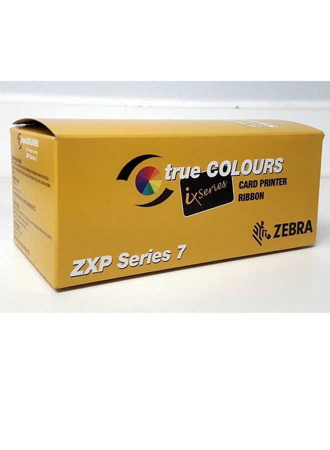 ZEBRA 800077-740 Ribbon, ZXP 7 Color Ribbon, YMCKO Ribbon