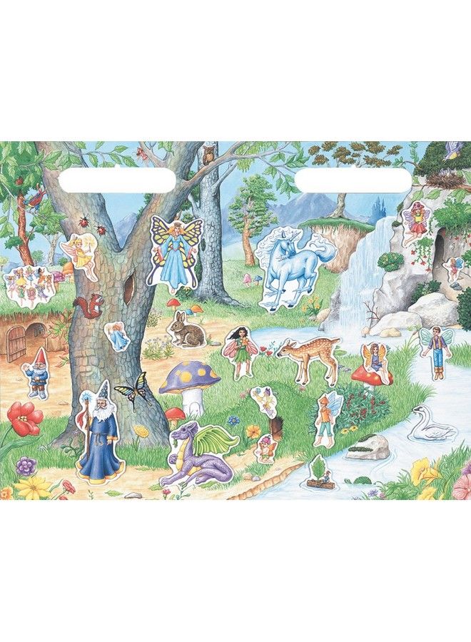 PlayMonster Create A Scene Fairies Magnetic Playset Portable Mess Free Magnet Activities Creative Fun For Ages 3+ - Image 4