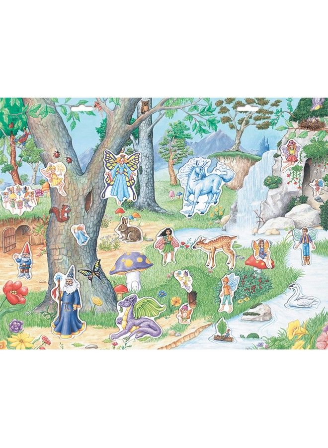 PlayMonster Create A Scene Fairies Magnetic Playset Portable Mess Free Magnet Activities Creative Fun For Ages 3+ - Image 3