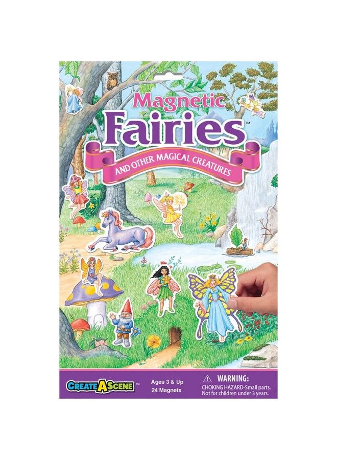PlayMonster Create A Scene Fairies Magnetic Playset Portable Mess Free Magnet Activities Creative Fun For Ages 3+ - Image 5