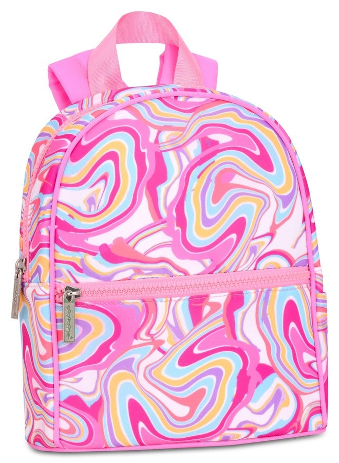 iscream Mini Classic Style 10" x 8" Backpack for Fun and Travel - Groovy Swirl - Image 3
