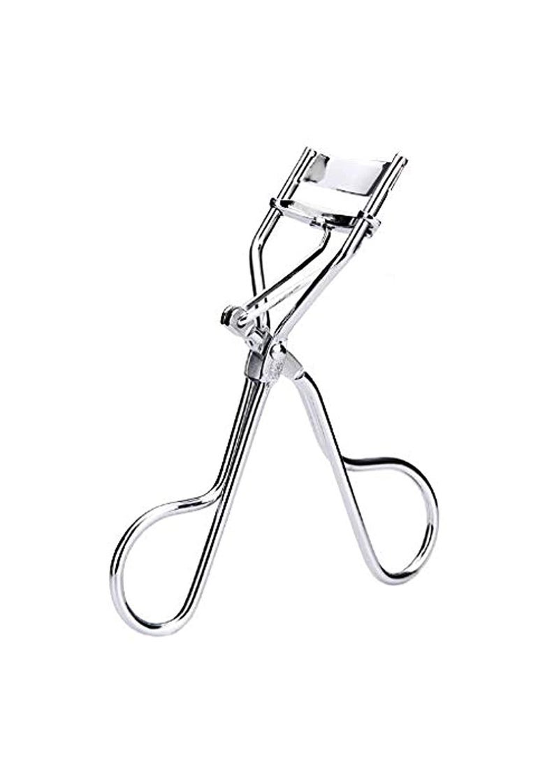 Professional Silver Eyelash Curler – Ergonomic Eyelash Curling Clip with Precision Grip – Eyelash Beauty Tool – 1 Piece - Image 4