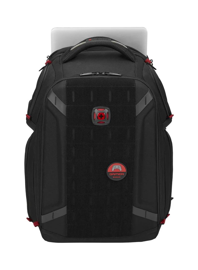 Wenger Tech PlayerOne 17.3" Gaming Laptop Backpack with Tablet Pocket Black - 611650