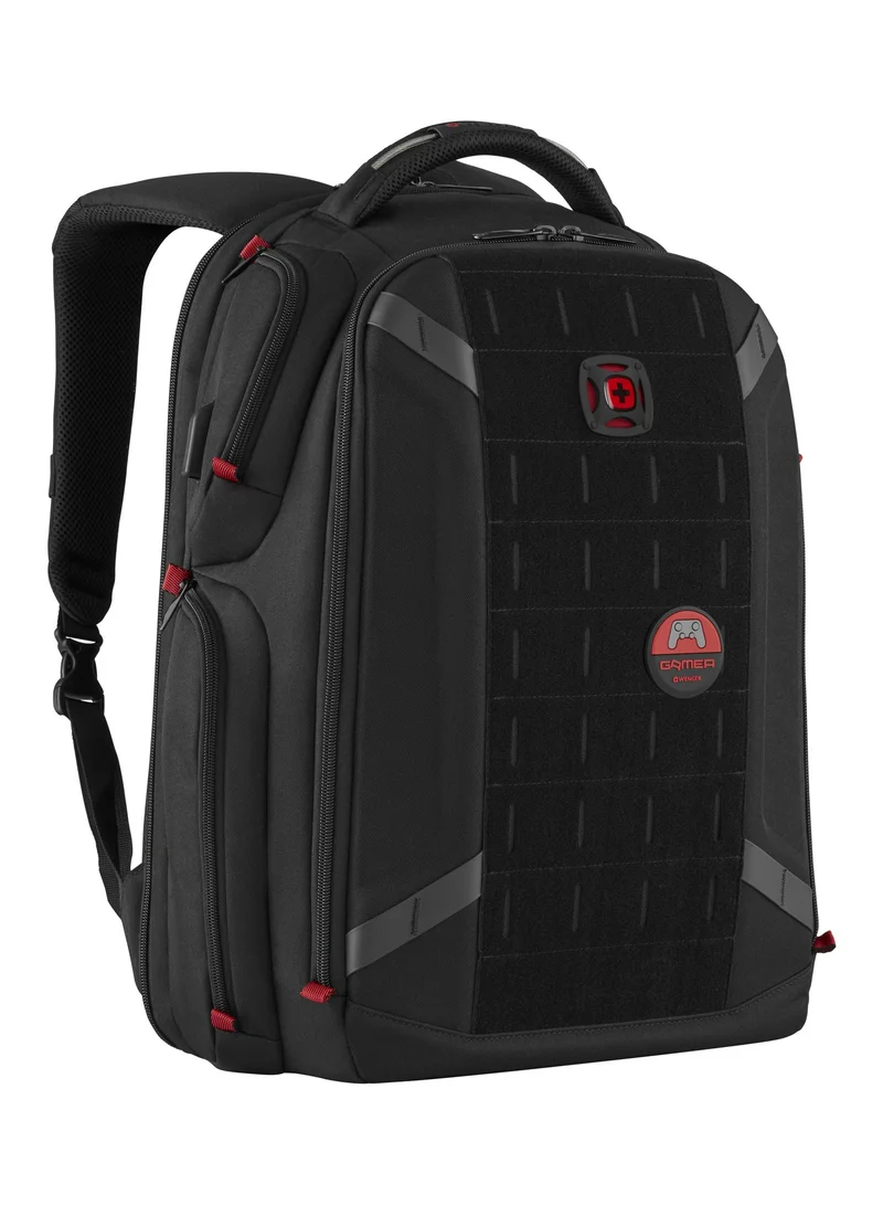 Wenger Tech PlayerOne 17.3" Gaming Laptop Backpack with Tablet Pocket Black - 611650