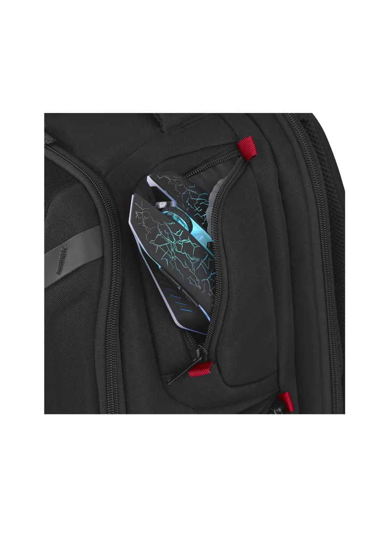 Wenger Tech PlayerOne 17.3" Gaming Laptop Backpack with Tablet Pocket Black - 611650