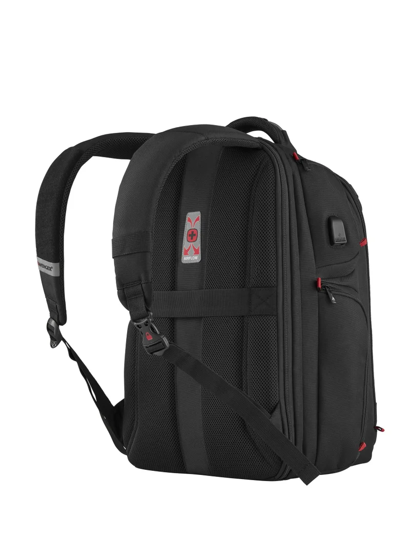 Wenger Tech PlayerOne 17.3" Gaming Laptop Backpack with Tablet Pocket Black - 611650
