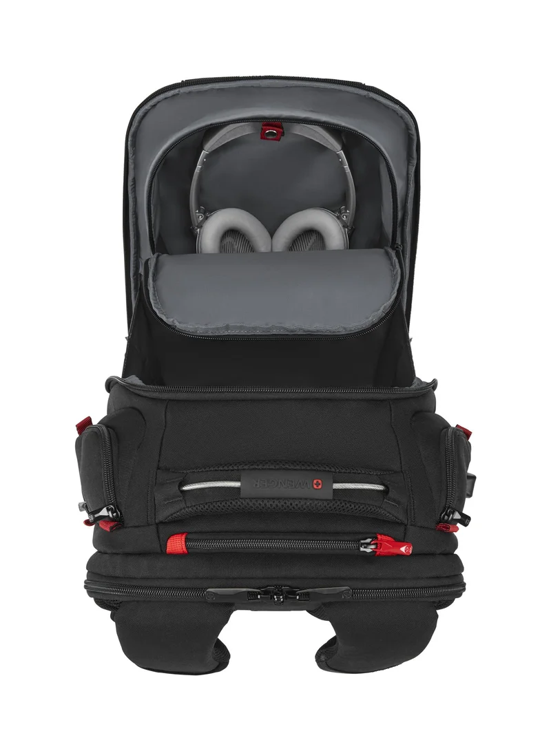 Wenger Tech PlayerOne 17.3" Gaming Laptop Backpack with Tablet Pocket Black - 611650