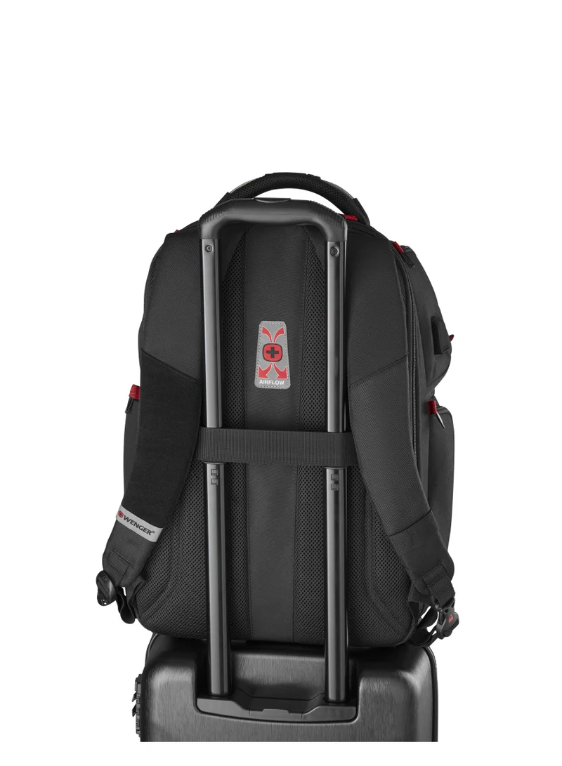 Wenger Tech PlayerOne 17.3" Gaming Laptop Backpack with Tablet Pocket Black - 611650
