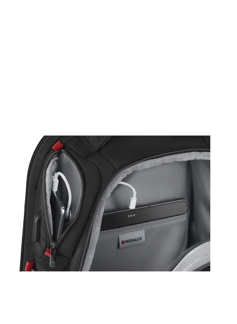 Wenger Tech PlayerOne 17.3" Gaming Laptop Backpack with Tablet Pocket Black - 611650
