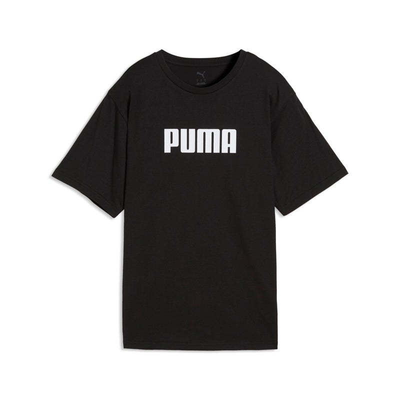 Essentials Logo Relaxed Womens Black T-Shirt
