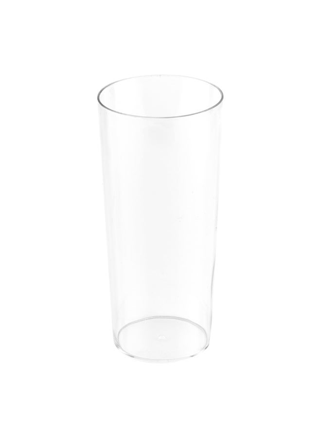 Restaurantware 5 Ounce Dessert Glasses, 100 Disposable Plastic Cocktail Glasses - Durable, Sustainable, Clear Plastic Cannello Glasses, Serve Drinks, Desserts, Or Samples, For Weddings Or Catering - Image 1