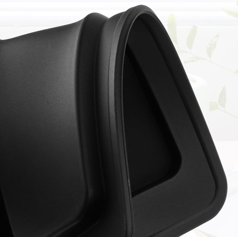 Notoke Silicone Toaster Top Cover, 1PCS Toaster Cover Black Bread Maker Dust Machine Covers Protector Lid Sandwich Machine Part Accessories - Image 2