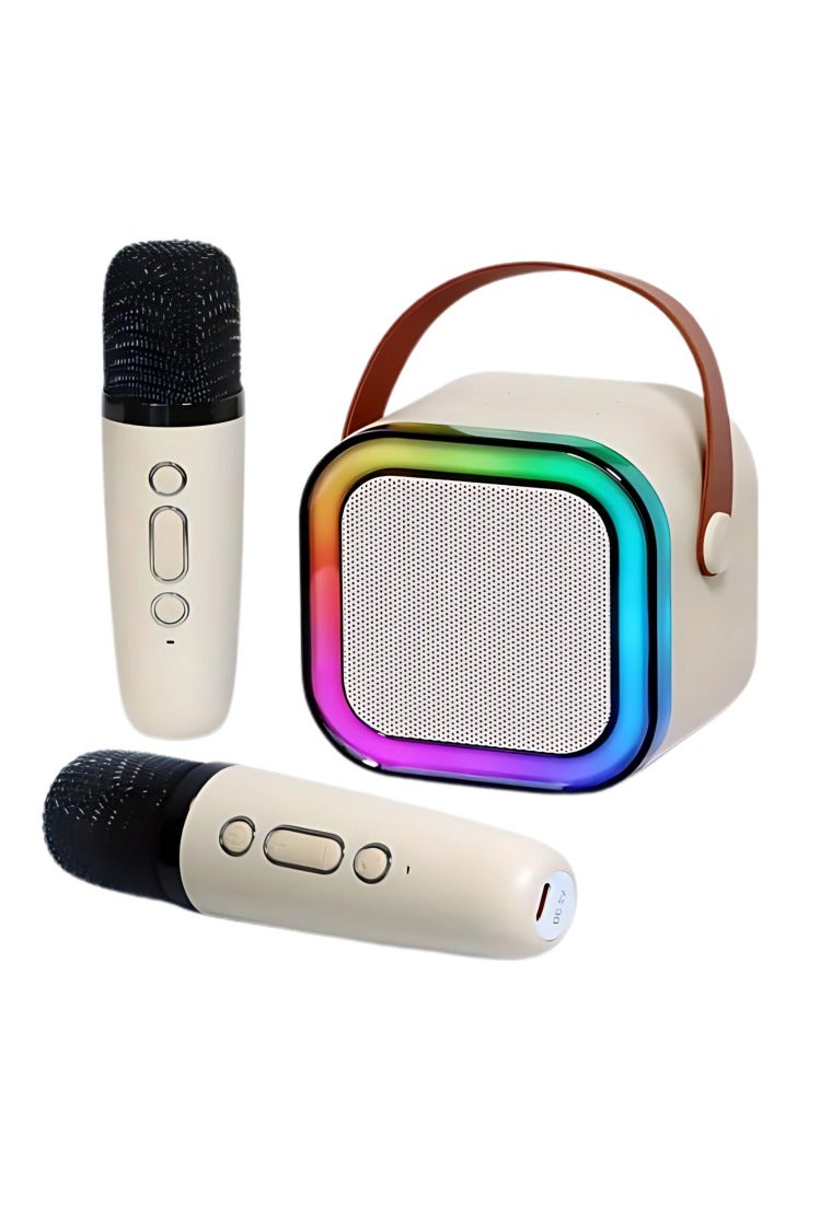 MAKS & CO. Kids Karaoke Machine with Microphone – Portable Bluetooth Singing Speaker for Boys & Girls | Fun Music Toy with Lights & Sound Effects - Image 1