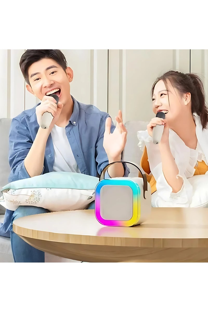Kids Karaoke Machine with Microphone – Portable Bluetooth Singing Speaker for Boys & Girls | Fun Music Toy with Lights & Sound Effects - Image 5