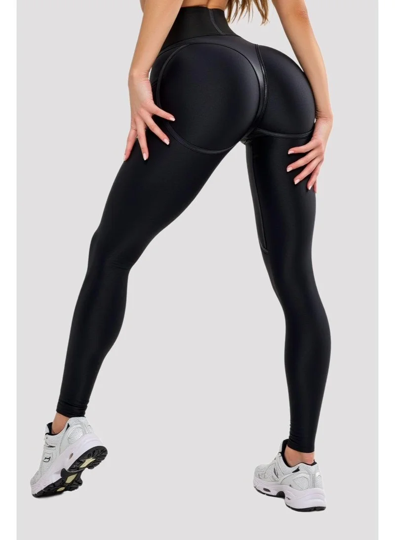 Bona Fide Bona Fide Premium Quality Leggings for Women with Unique Design and Body Shape - High Waisted Tummy Control Legging