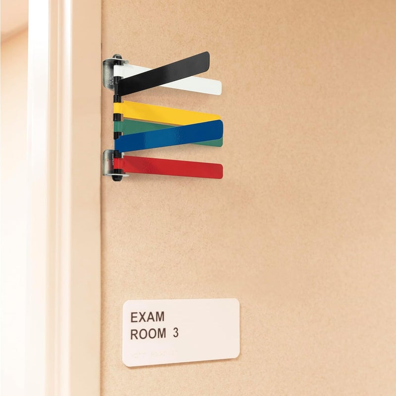 Carstens Exam Room Status & Signal Flags – 6 Flags, Red, Blue, Green, Yellow, Black, White - Image 4