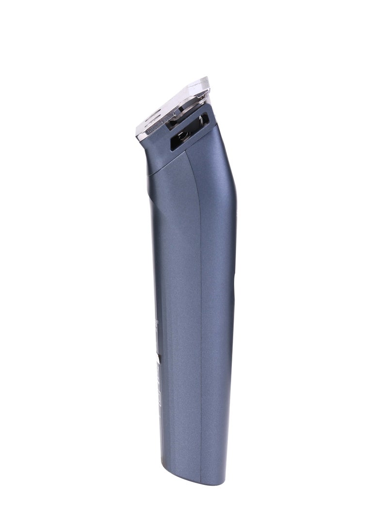 SONASHI 6in1 Rechargeable Hair Clipper Set  TrimmerShaverNose Trimmer Stainless Steel Blades For Easy Cutting And Charging Indicator Light Time  2 Hours Cordless Hair Clipper Portable Trimmer For Men  SHC-1063 Grey - Image 4