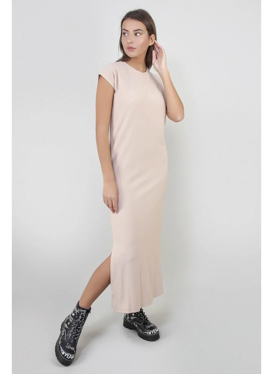 Alexander Gardi Long Dress with Slit (B20-1647)