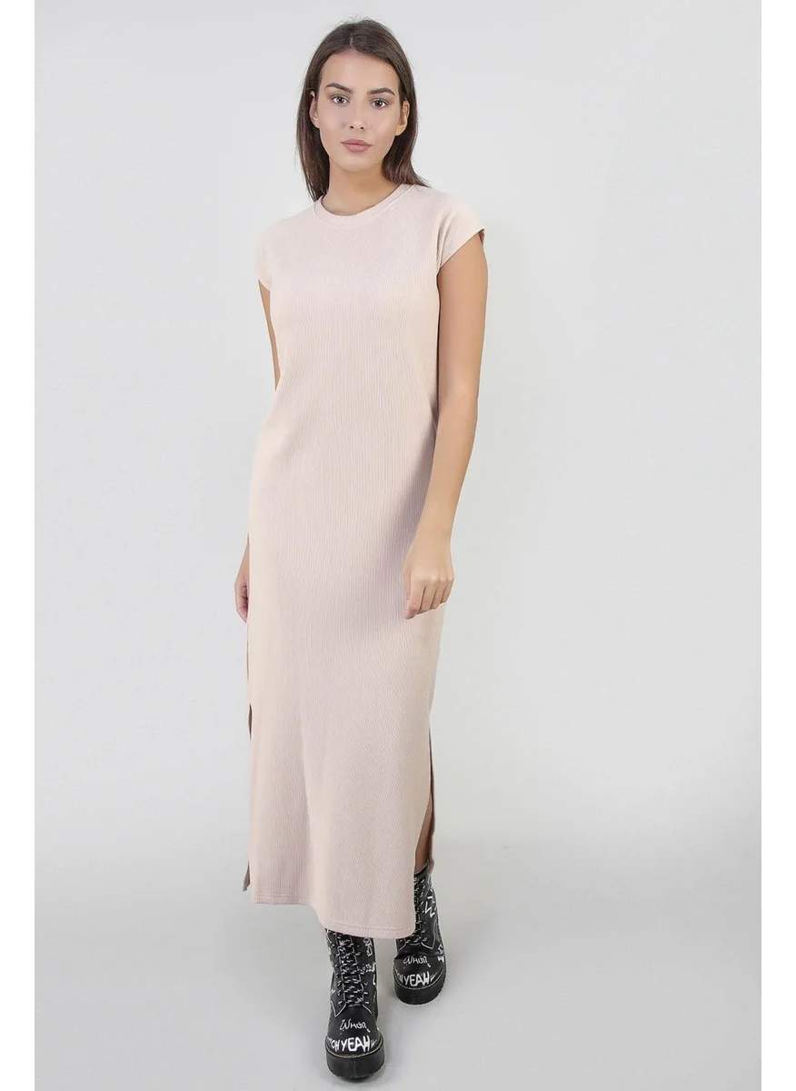 Alexander Gardi Long Dress with Slit (B20-1647)
