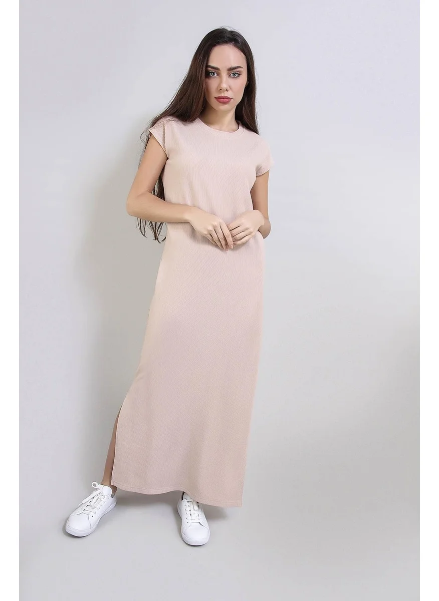 الكسندر جاردي Long Dress with Slit (B20-1647)