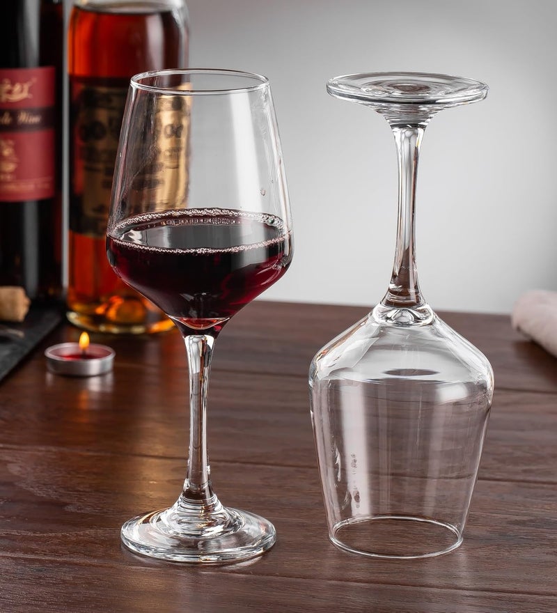 smart serve Smartserve Crystal Red Wine Glass Set of 6 435ml Gift Set - Image 1