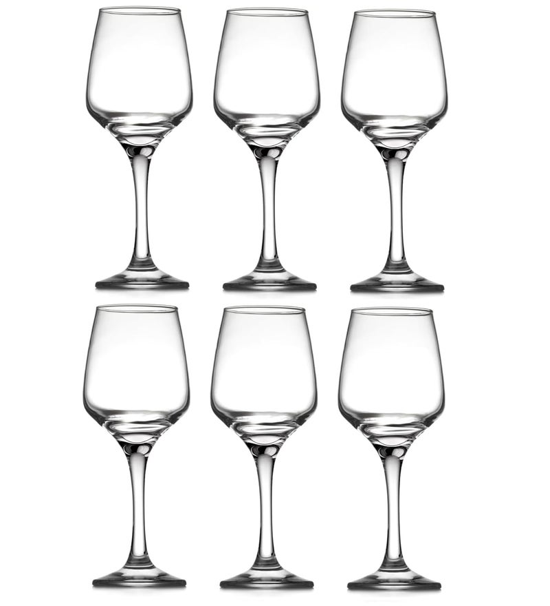smart serve Smartserve Crystal Red Wine Glass Set of 6 435ml Gift Set - Image 5