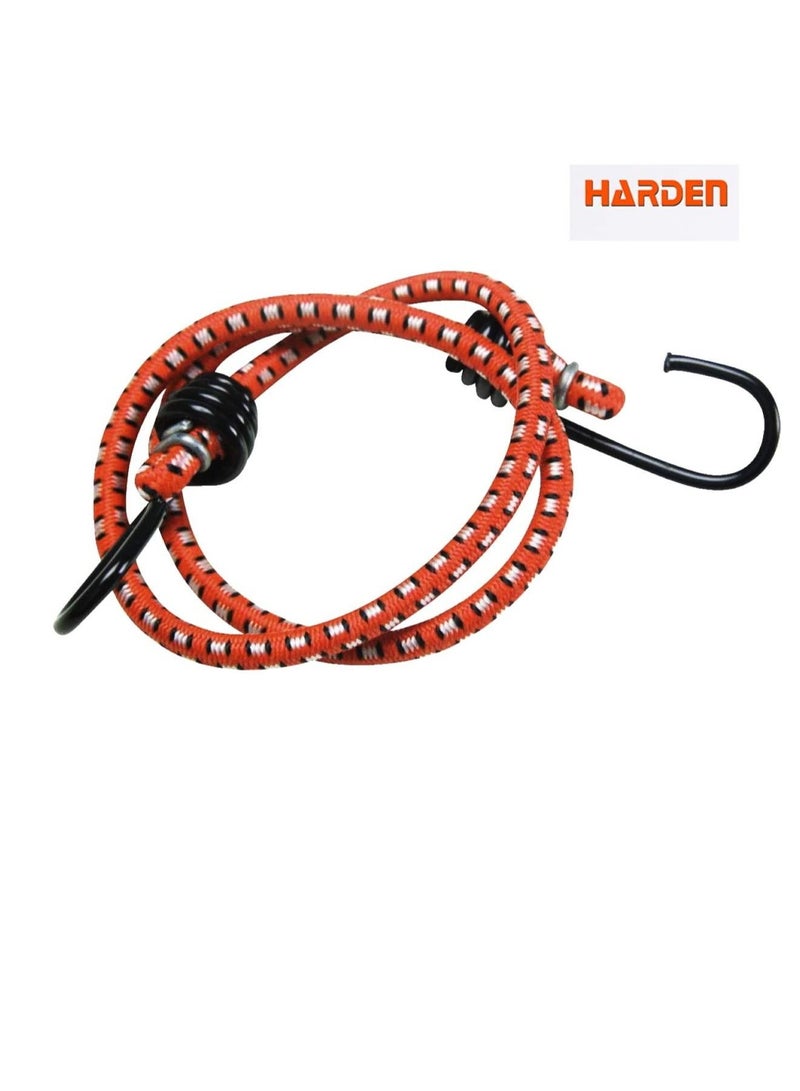 Harden 2 pcs Luggage Rope Bungee Cord Bandage Strapping Tape Elastic Strap With 2 Hooks For Tie-down Luggage Or Equipment Carried On The Outside Of A Vehicle.  - Image 1