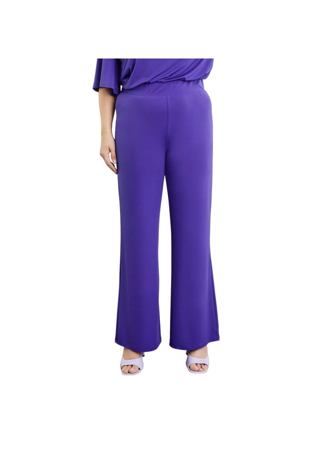 Samoon Slinky Wide Leg Trousers  - Image 1