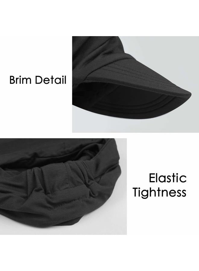 Winitas Chemo Headwear for Women Hair Loss Cotton Black - Image 5