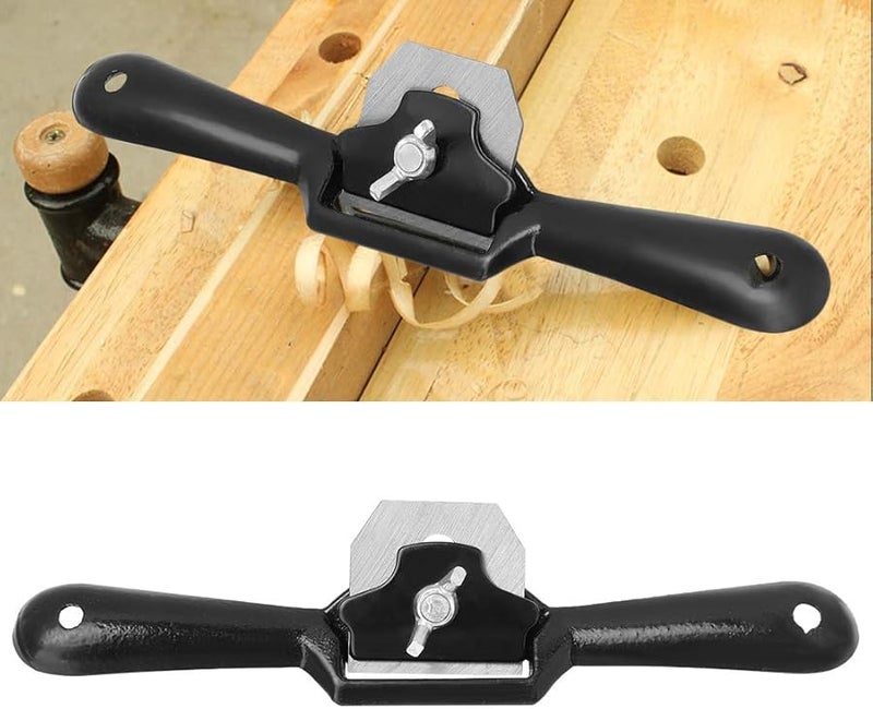 Brrnoo 9 Inch Adjustable Spoke Shave Woodworking Plane Manual Smoothing Tool for Crafts - Image 3