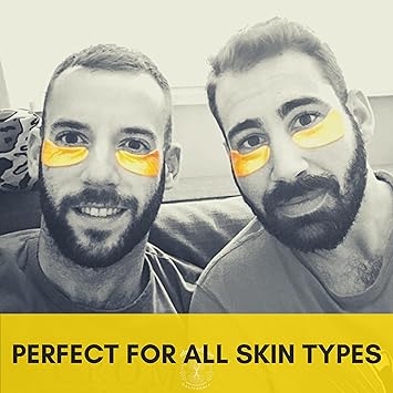 Doppeltree Under Eye Patches Masks for Dark Circles Puffy Eyes 24K Gold AntiAging Collagen Hydrogel Pads for Puffiness Bags and Wrinkles Formulated in San Francisco 18 Pairs - Image 5