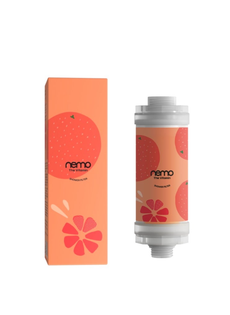 فلتر الاستحمام نيمو بالفيتامينات  - الجريب فروت الفوار - Image 1