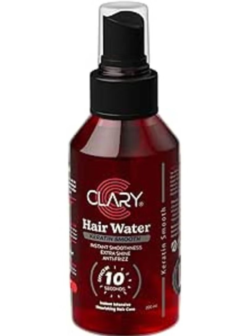 Clary Hair Water Instant Smoothness Extra Shine Anti Frizz 200m
