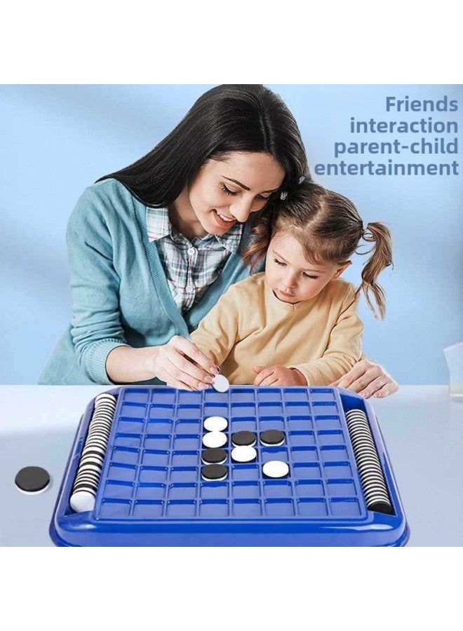 Flip Black And White Backgammon Desktop Game Toy Parent-child Interaction Logical Thinking Children's Educational Toys-Color:6699-169s Black And White Chess Color Box 338g - Image 4