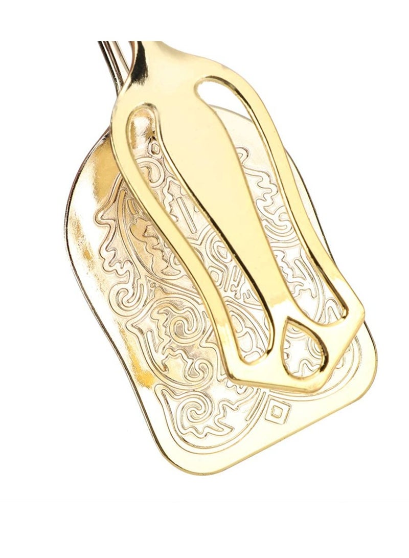 SOLARAE Zinc Alloy Serving Tongs - Perfect for Serving Salad, Buffet Dishes, Bread, Cake, and More! Ideal Kitchen Tool for Effortless Serving and Entertaining. - Image 5