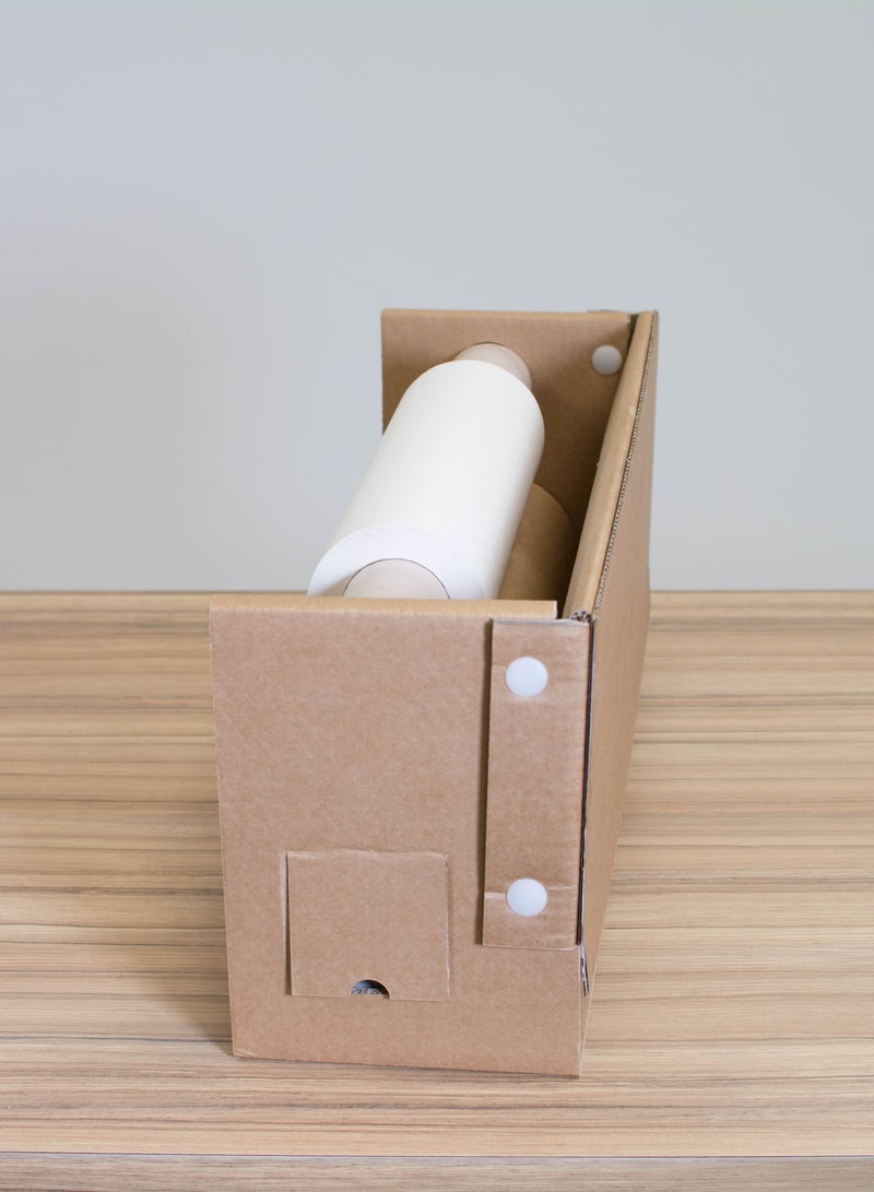 Ranpak Ranpak Geami WrapPak Ex Mini 450 feet expandable honeycomb cushion wrap, recyclable packing paper, eco-friendly kraft paper cushioning, made in USA, White  - Image 3