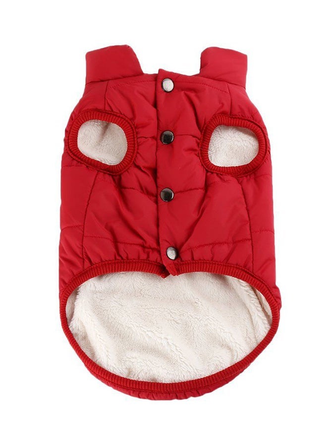 Loquat Winter Warm Vest Coat Red XLyard - Image 2