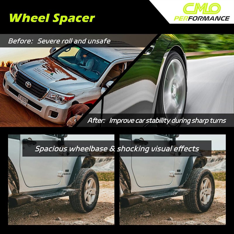 Customadeonly 2 Pieces 1" 25mm Hub Centric Wheel Spacers - Image 5