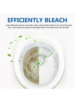 Jaysuing 12 Pcs Automatic Toilet Bowl Cleaner, Toilet Descaling Deodorizing and Odor Removing Cleaning Agent, Toilet Cleaning Effervescent Tablets ﻿  - Image 4
