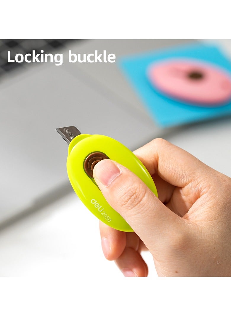 Deli EM513 3PCS Assorted Mini Cutter Set – ideal for letters, wrapping & light crafts - Image 3