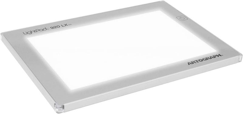 Artograph صندوق إضاءة LED رفيع، 9" × 6" لوح رسم وتتبع قابل للتعتيم، LightPad 920 LX - Image 1