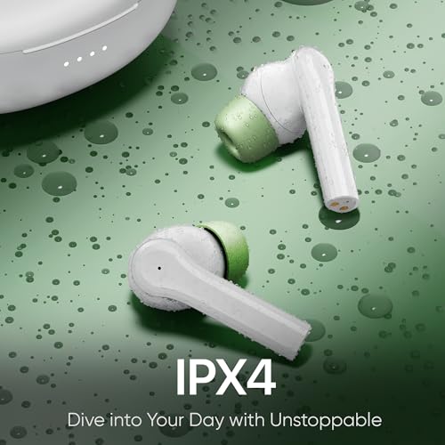 Mivi DuoPods C2 TWS [New Launch], 50 Hrs Playtime, HD Call Clarity with AI-ENC, 13mm Bass Drivers, Low Latency, BT v5.3, Type C Charging, Made in India Earbuds - Image 4