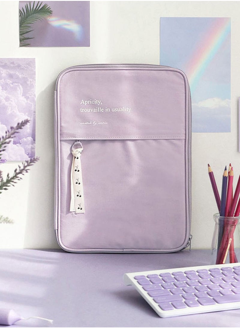 9-13 Inch Tablet Sleeve Bag Carrying Case for iPad Pro 11/12.9/ Air 5/4 10.9, 10.2, Samsung Galaxy Tab A8 10.5/Tab S8/S9/S8+/S9+/ Surface Go 2/1,Huawei Mate Air Honor pad x9 Protective with Pocket
