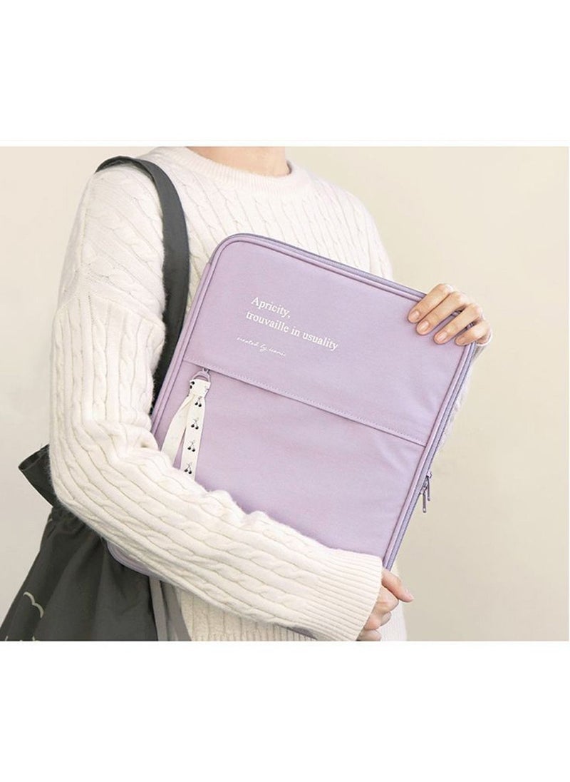 9-13 Inch Tablet Sleeve Bag Carrying Case for iPad Pro 11/12.9/ Air 5/4 10.9, 10.2, Samsung Galaxy Tab A8 10.5/Tab S8/S9/S8+/S9+/ Surface Go 2/1,Huawei Mate Air Honor pad x9 Protective with Pocket
