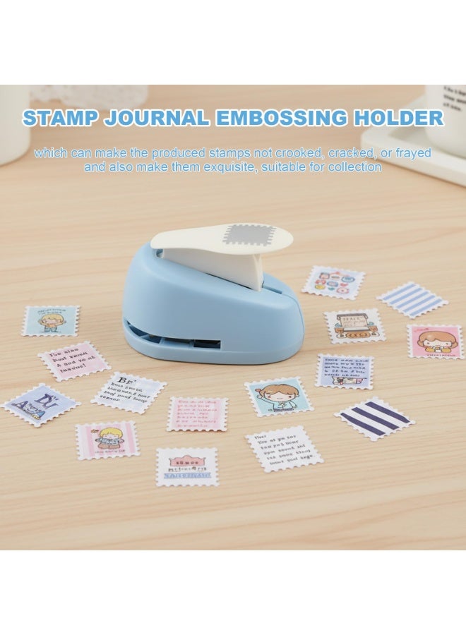 Portable Stamp Shaped Paper Punch for Crafts, Scrapbooking, and DIY Card Making - Image 4