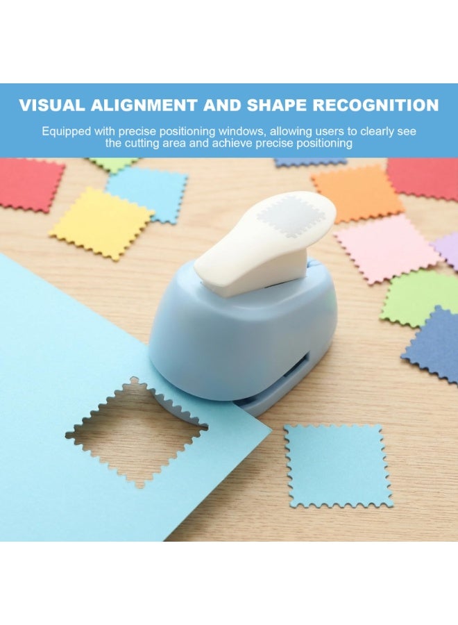 Portable Stamp Shaped Paper Punch for Crafts, Scrapbooking, and DIY Card Making - Image 3