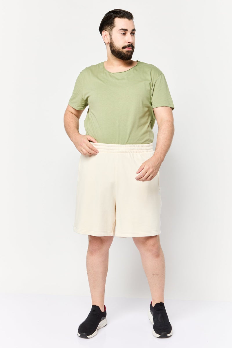 adidas Originals Men Sportswear Fit Outdoor Shorts, Off white  - Image 3