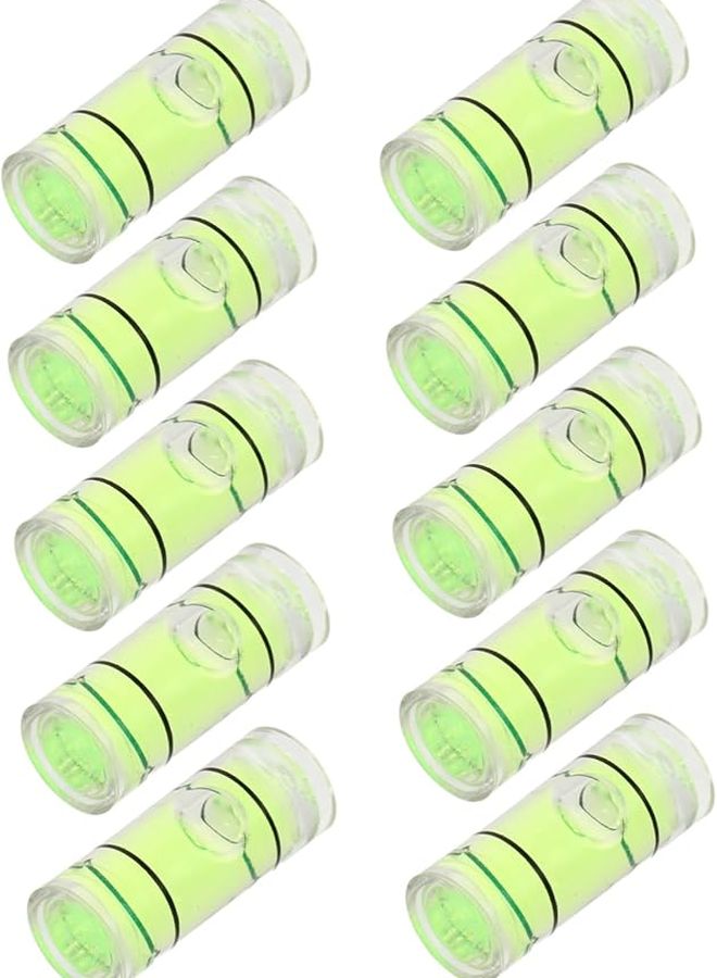 VALICLUD 10 Pack Mini Bubble Spirit Levels Portable Woodworking Picture Hanging Tool - Image 2