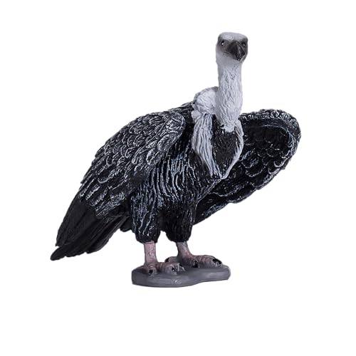 MOJO Griffon Vulture Realistic International Wildlife Hand Painted Toy Figurine - Image 1