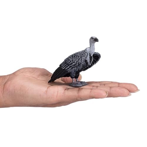 MOJO Griffon Vulture Realistic International Wildlife Hand Painted Toy Figurine - Image 4